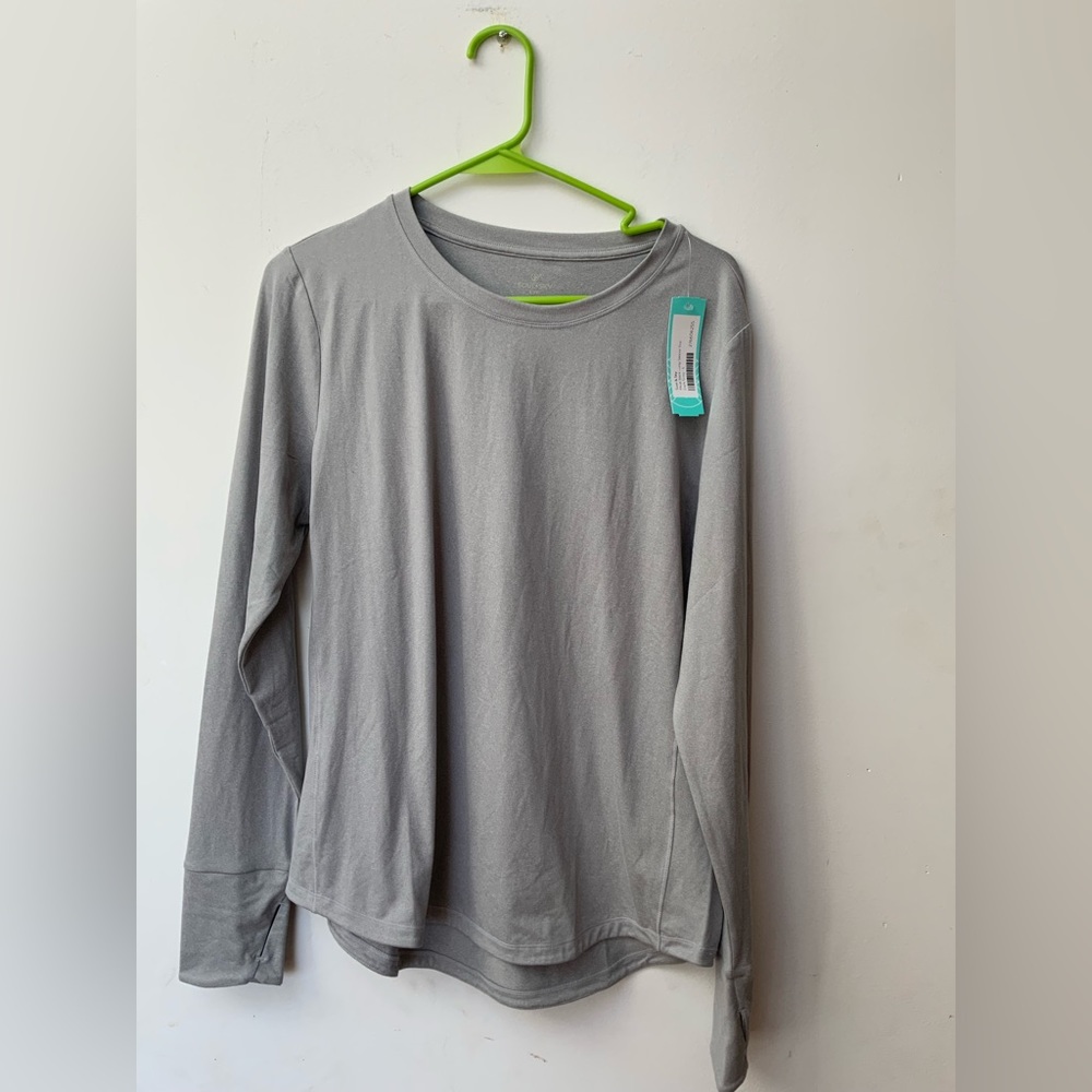 Soul + Sky Gray Long-Sleeve T-Shirt